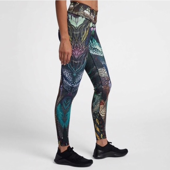 Nike Power Women's Mid-Rise Training Tights - Picture 3 of 5